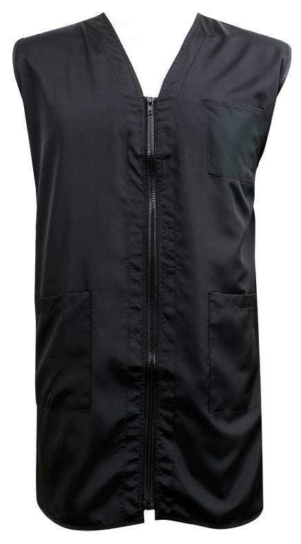 VINCENT VEST FISH NET BLACK XS-SMALL