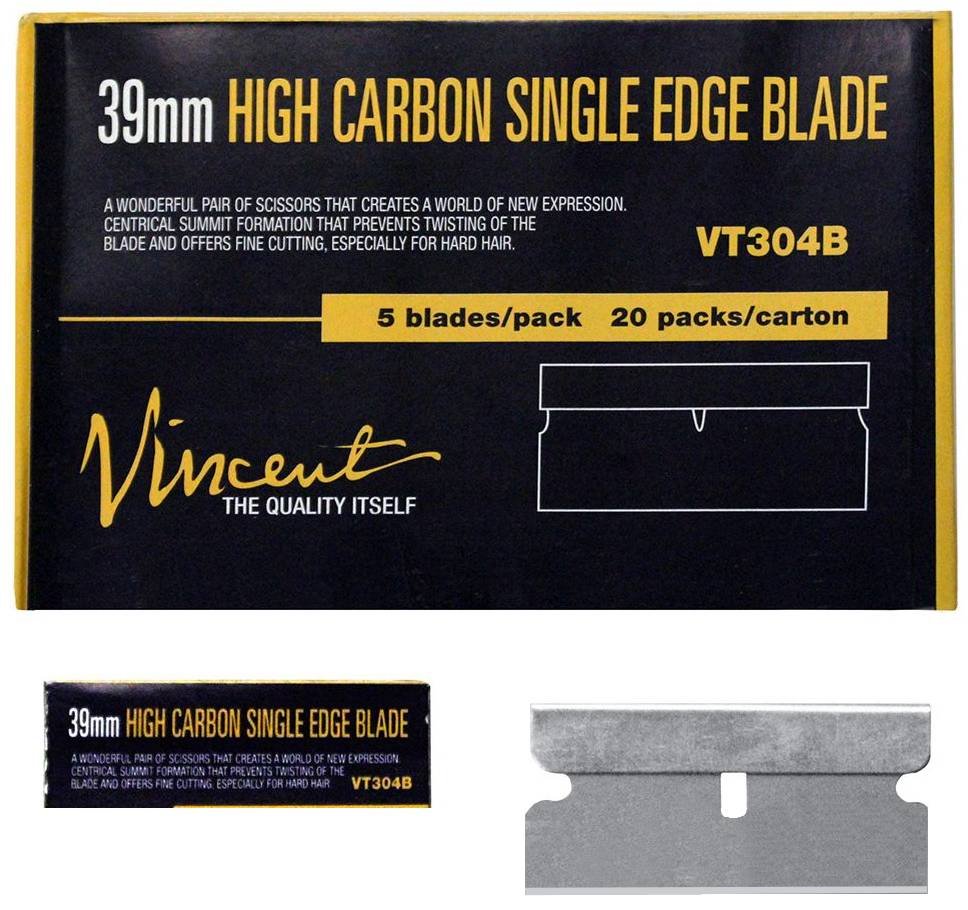 VINCENT BLADE SINGLE EDGE UTILITY 39MM