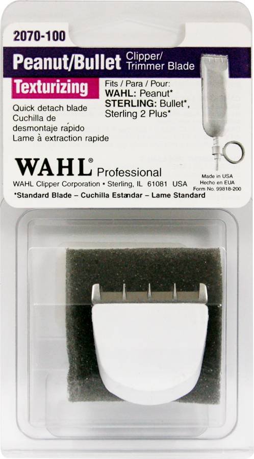 WAHL BLADE PEANUT SNAP-ON [TEXTURIZING]