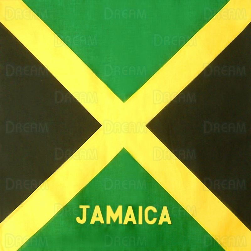 DREAM BANDANA - FOLDED FLAG JAMAICA - Dream World
